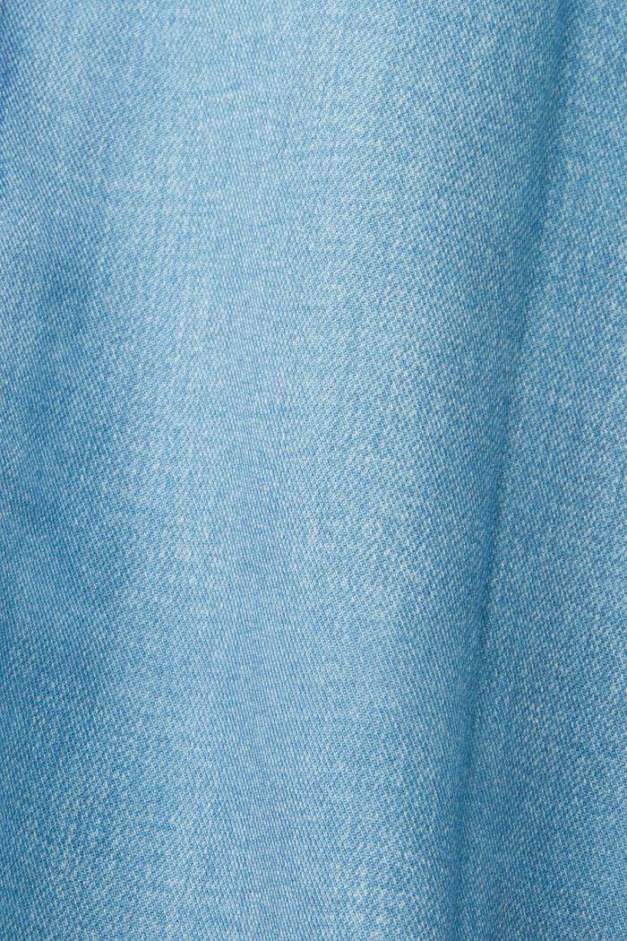 Denim Not Denim print shirt, BLUE MEDIUM WASHED, detail image number 6