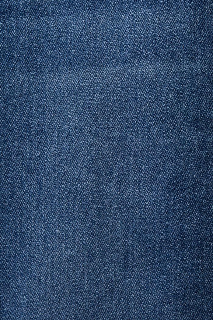 中腰喇叭牛仔褲, BLUE MEDIUM WASHED, detail image number 6