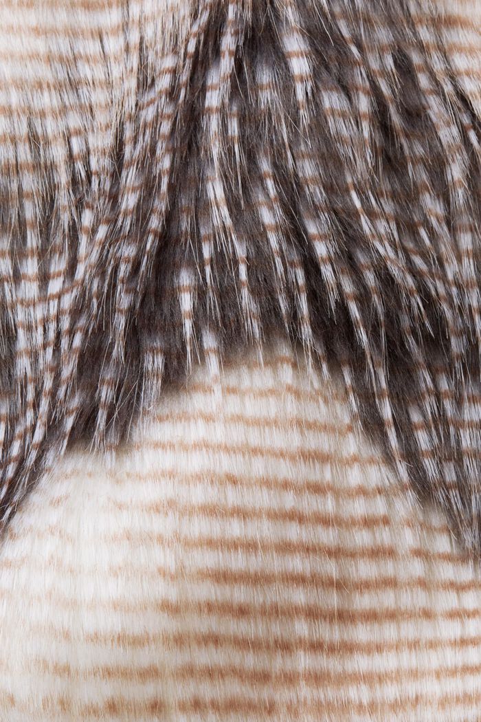 Faux Fur Jacket, DUSTY NUDE, detail image number 1