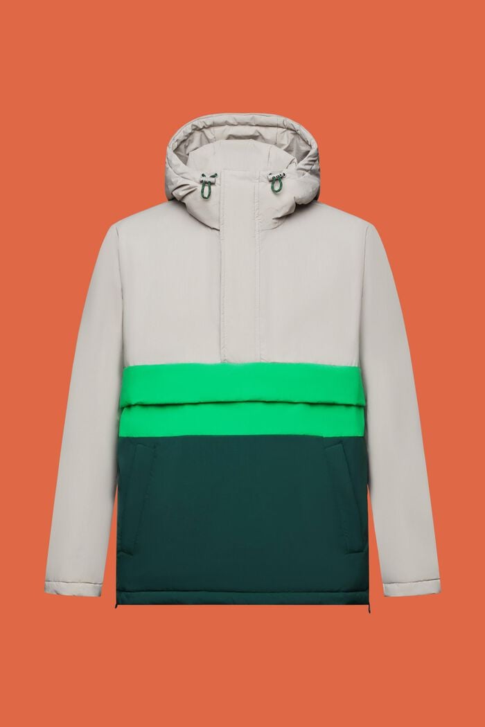 Water-Repellent Pullover Jacket, EMERALD GREEN, detail image number 8