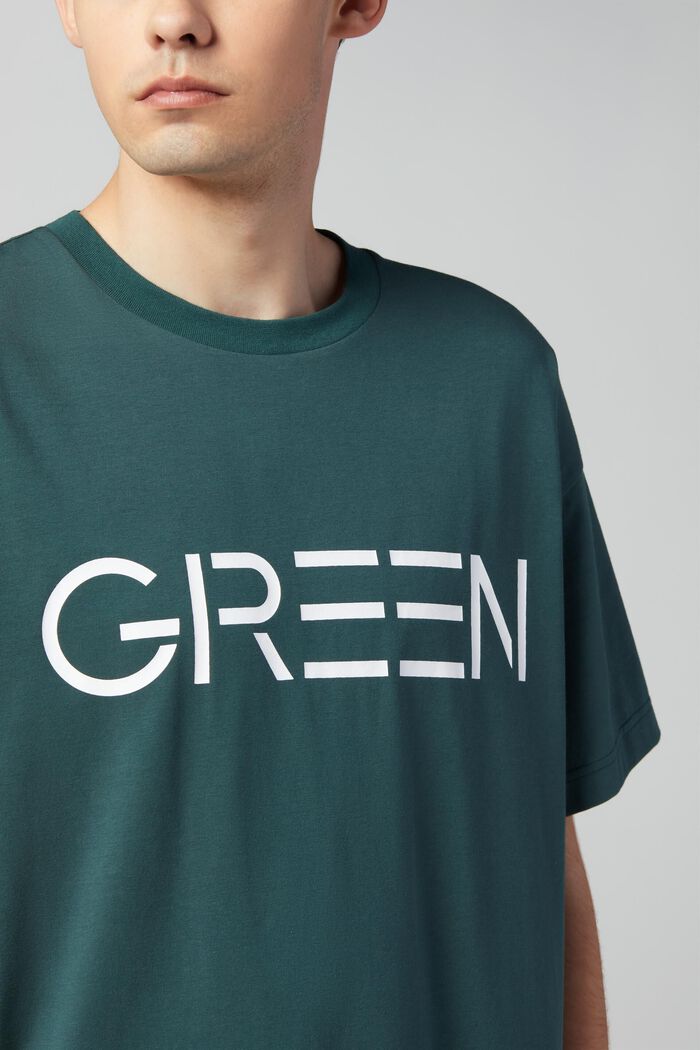 Color Capsule T-shirt, DARK GREEN, detail image number 0