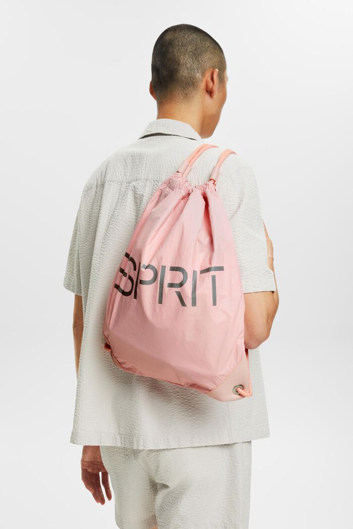 ‌LOGO標誌儲物袋, 淺粉紅色, detail image number 3