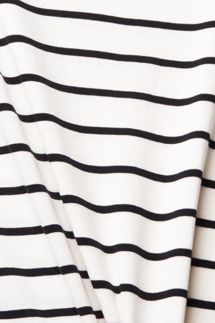 Striped jersey t-shirt, NEW OFF WHITE, detail image number 5