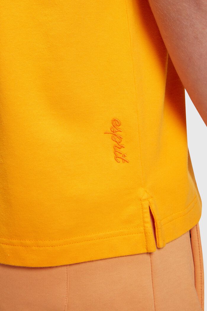 Dolphin Tennis Club Classic Polo, ORANGE, detail image number 3