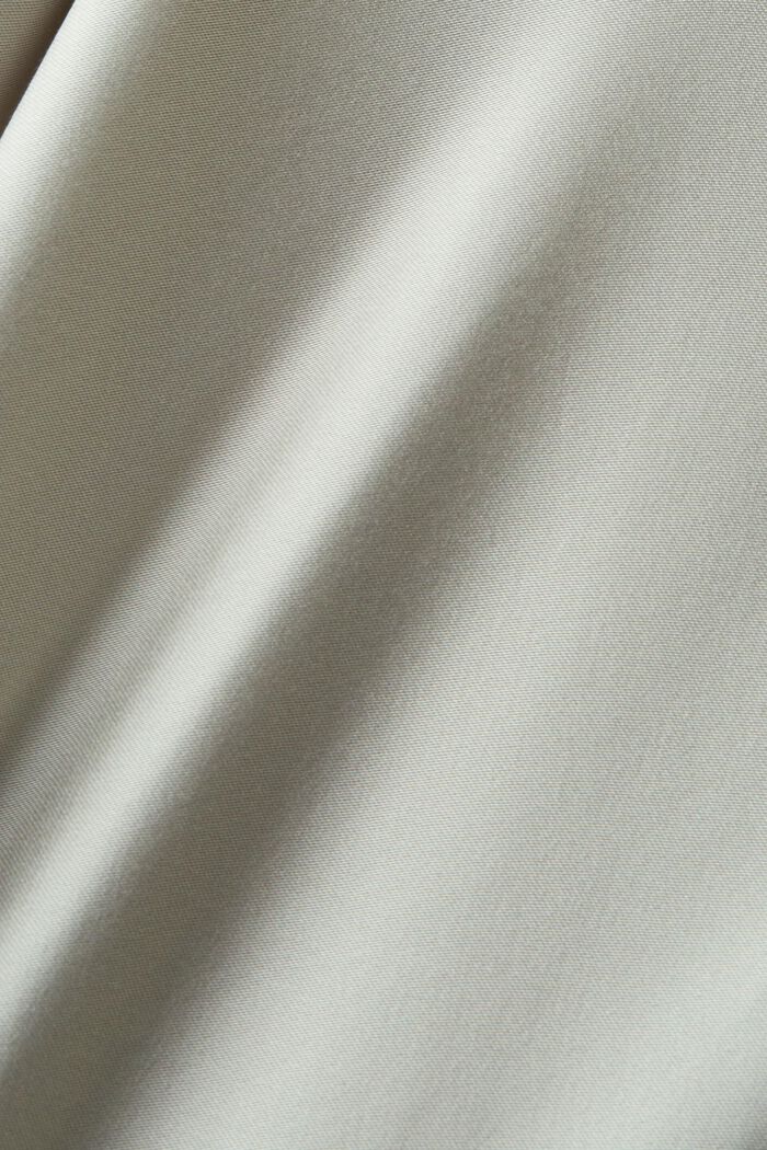 LENZING™ ECOVERO™蕾絲中長款連衣裙, 淺灰色, detail image number 6