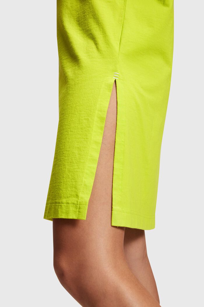 Neon Pop T-Dress, LIME YELLOW, detail image number 1