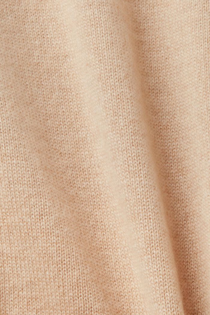 Cashmere sweater, SAND, detail image number 5