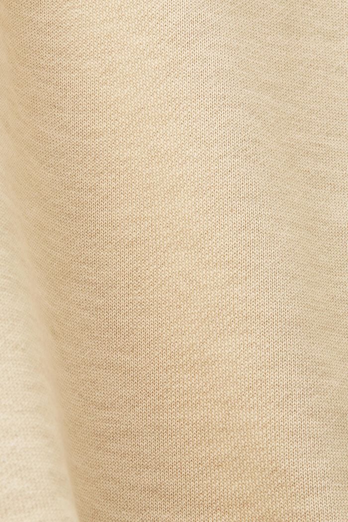 Sweat shorts, 100% cotton, BEIGE, detail image number 5