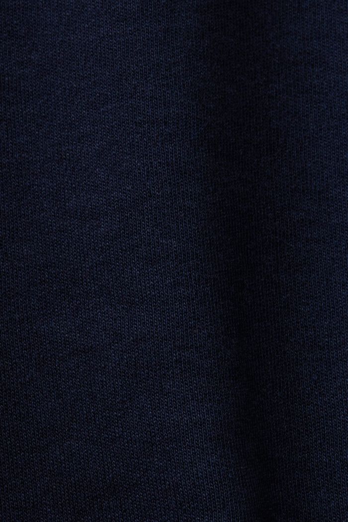 Jersey skirt with a belt, NAVY, detail image number 5