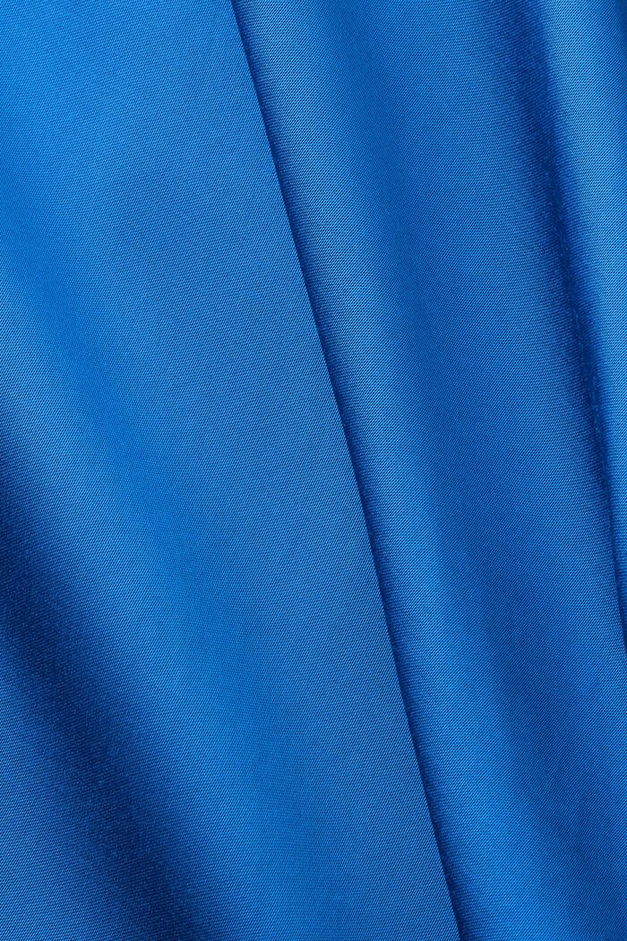 Satin Midi Skirt, BRIGHT BLUE, detail image number 4