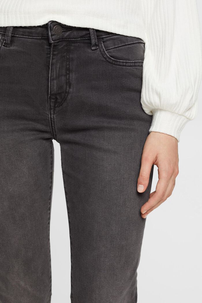 Mid-Rise Slim Jeans, GREY DARK WASHED, detail image number 2
