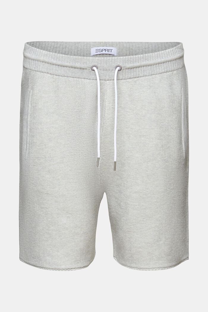 ‌針織棉質短褲, 淺灰色, detail image number 6