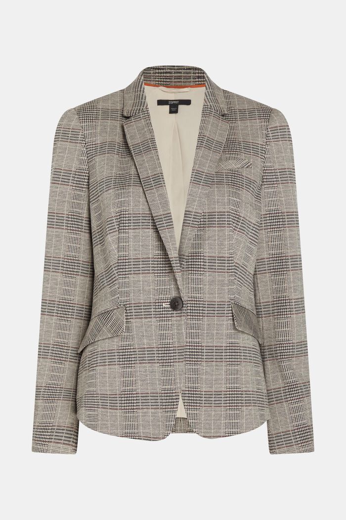 Mix & Match: Prince of Wales checked blazer, ICE, detail image number 4