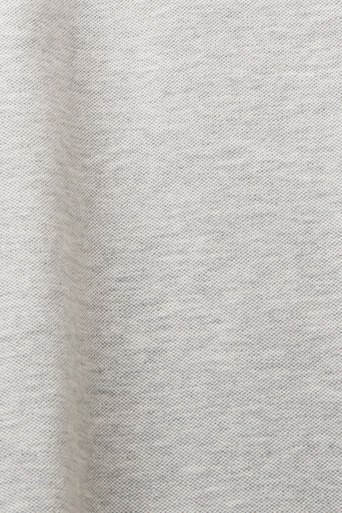 POLO風T恤迷你連身裙, 淺灰色, detail image number 5