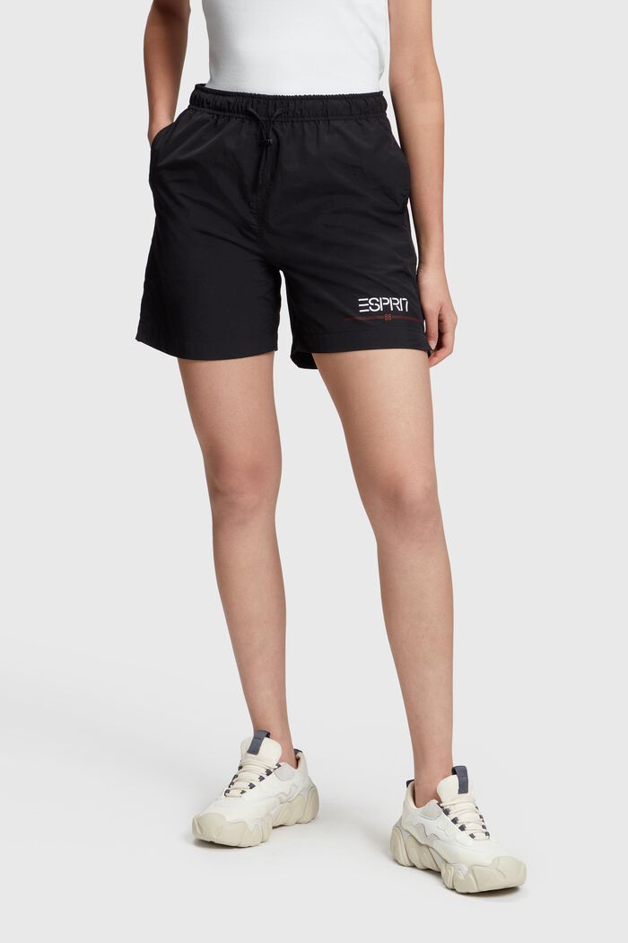 ESPRIT x Rest & Recreation Capsule 防風短褲, 黑色, detail image number 2