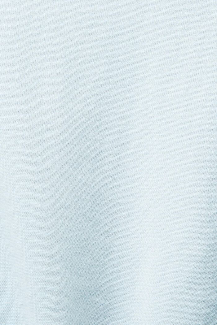 ‌針織圓領毛衣, 淺藍色, detail image number 5