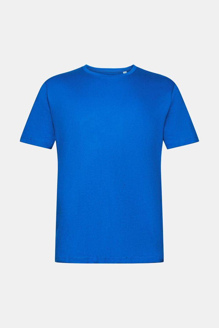 混色針織 T 恤, 藍色, detail image number 6