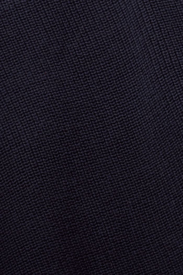 Rib-Knit V-neck Sweater Vest, NAVY, detail image number 6