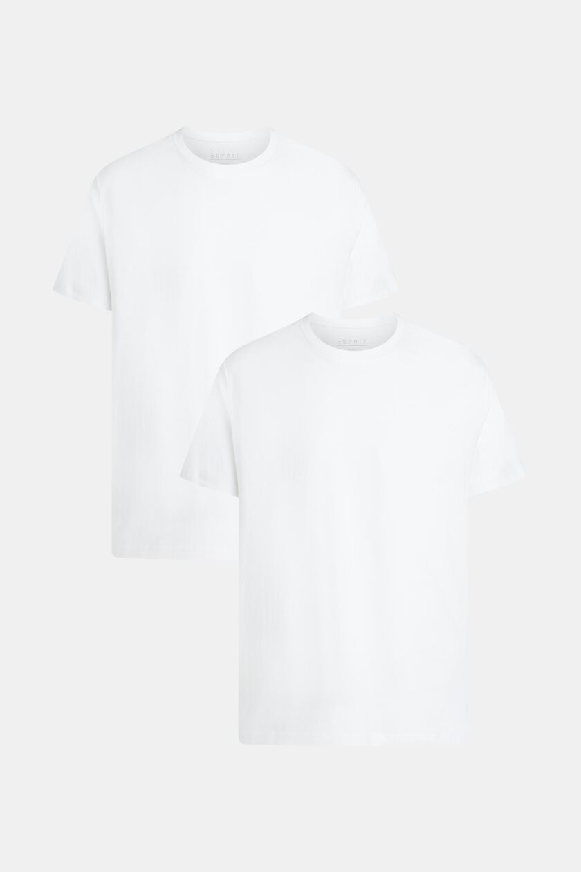兩件裝圓領棉質 T 恤