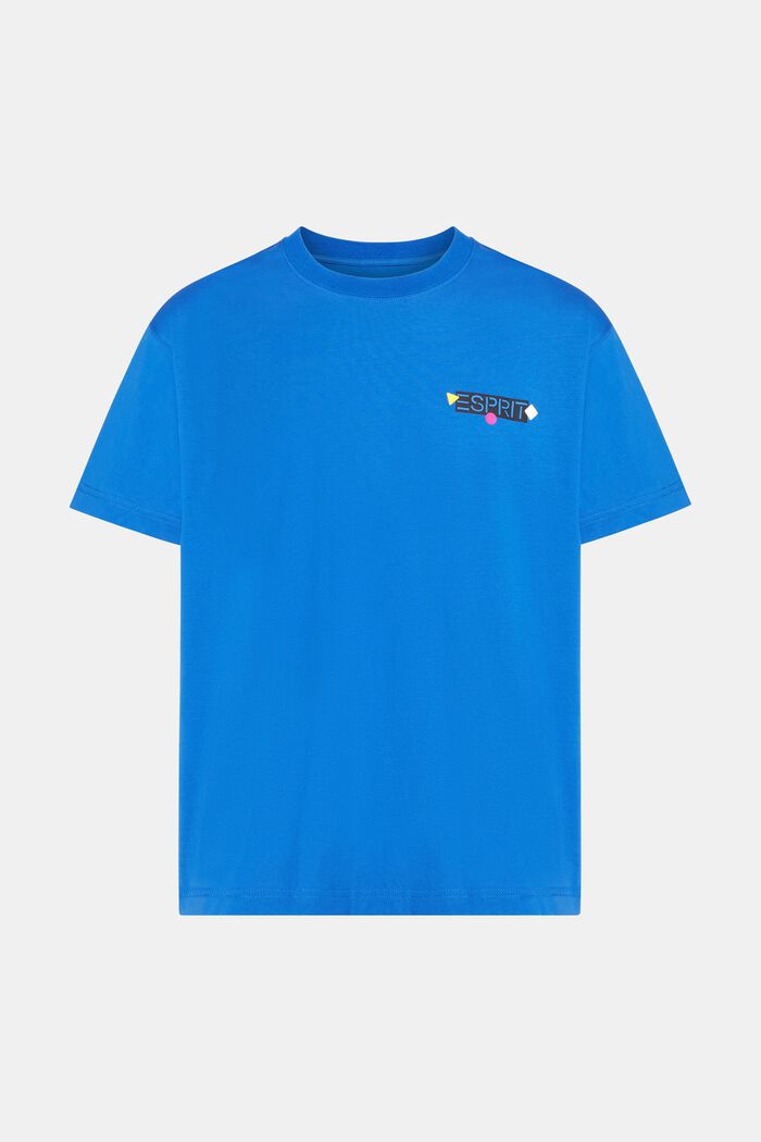 Graphic Reunion 圖案標誌 T 恤, 藍色, detail image number 5
