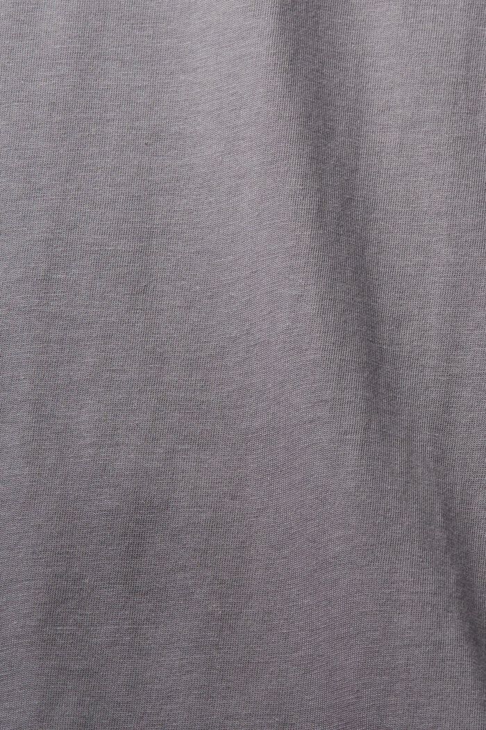 棉質圓領 T 恤, 灰色, detail image number 5