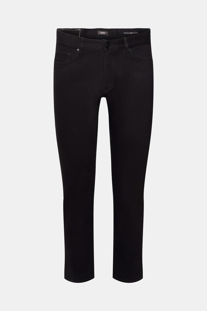 Slim fit jeans, BLACK RINSE, detail image number 6