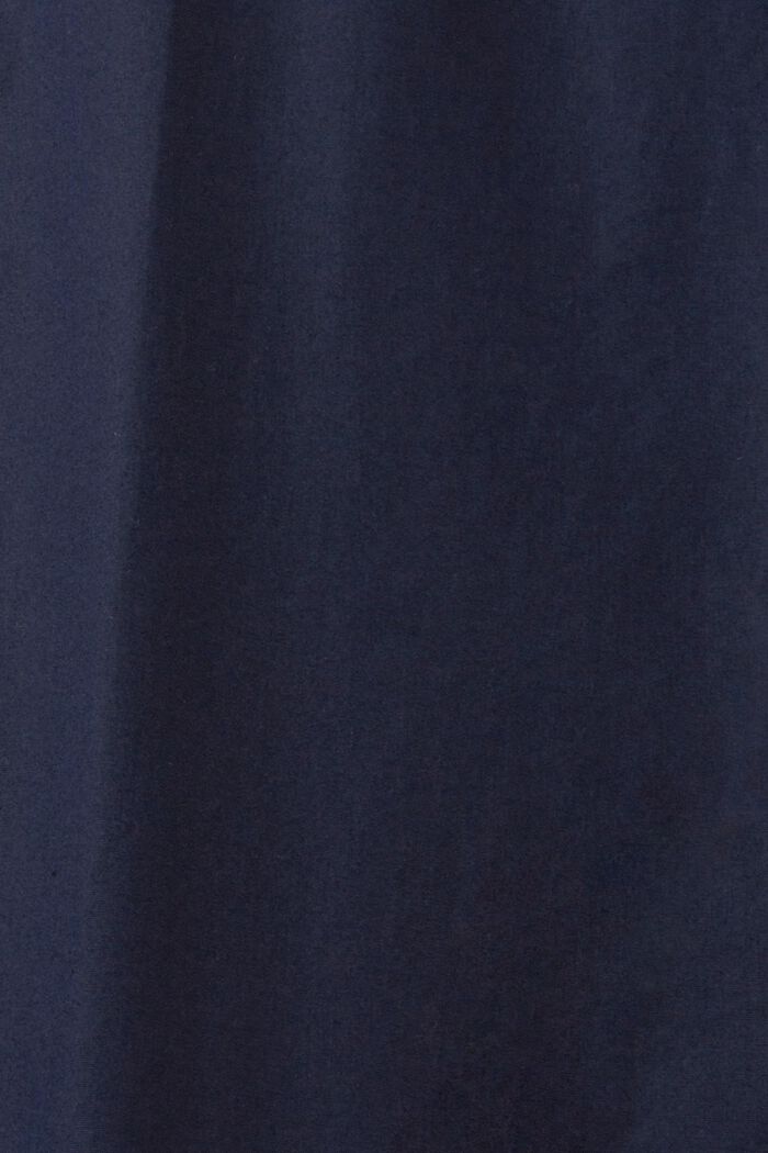 再生棉短袖襯衫, 海軍藍, detail image number 5