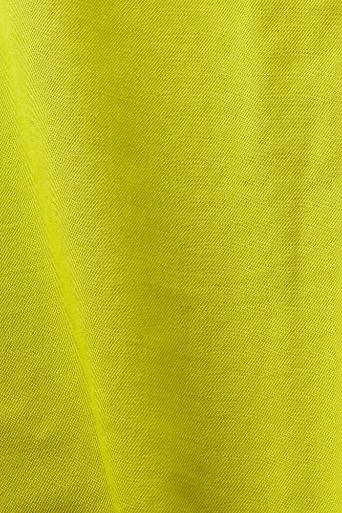 Oversized Midi Shirt Dress, LEAF GREEN, detail image number 4