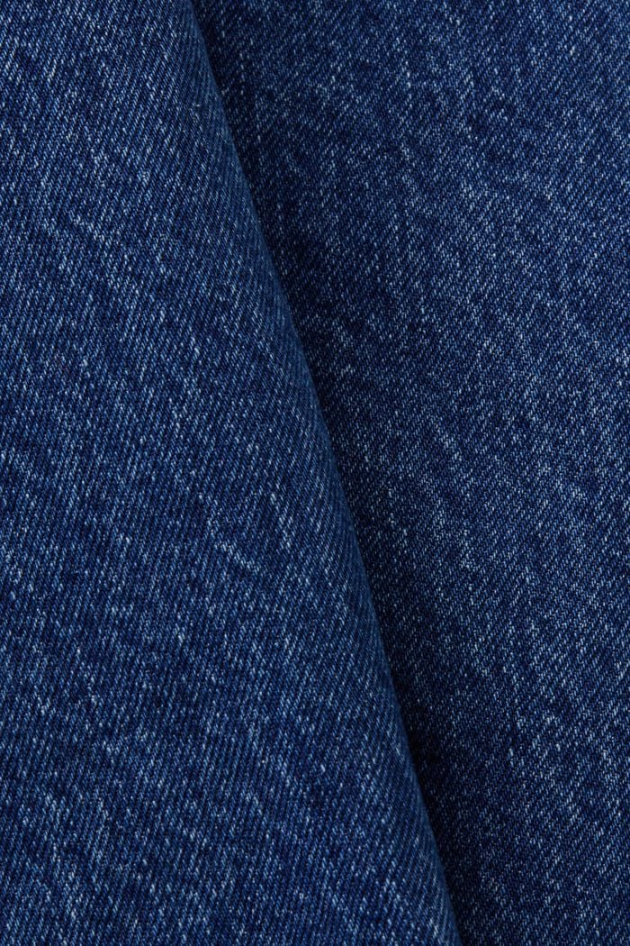 ‌直腳牛仔褲, BLUE MEDIUM WASHED, detail image number 5