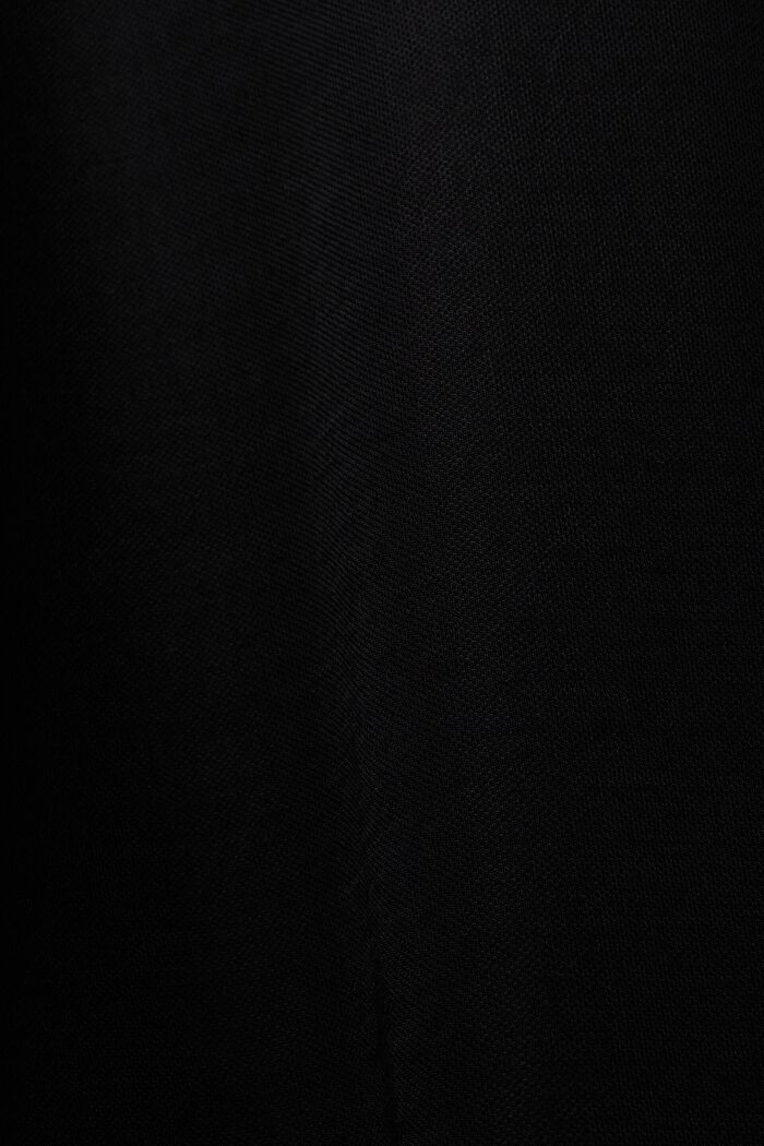 Long jersey blazer, LENZING™ ECOVERO™, BLACK, detail image number 4