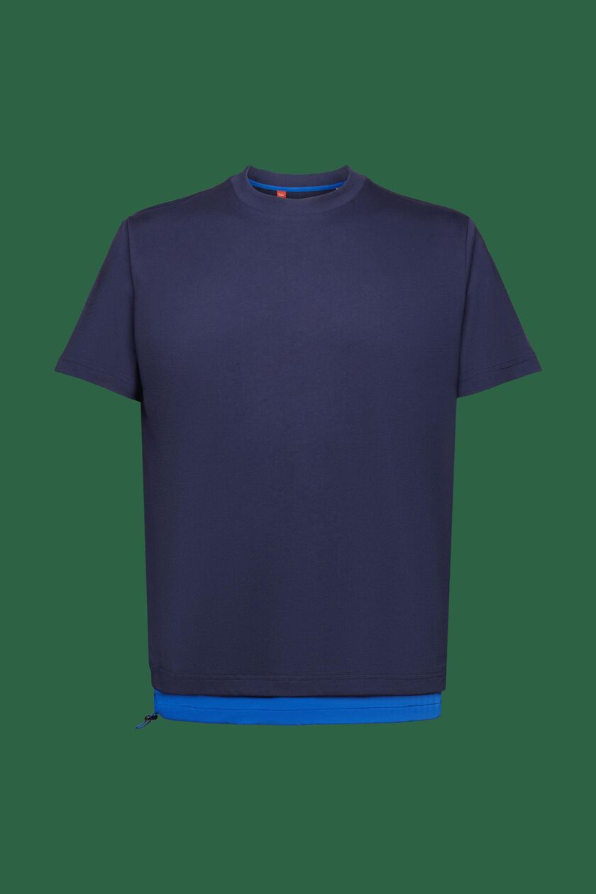 Drawstring Cotton Jersey T-Shirt