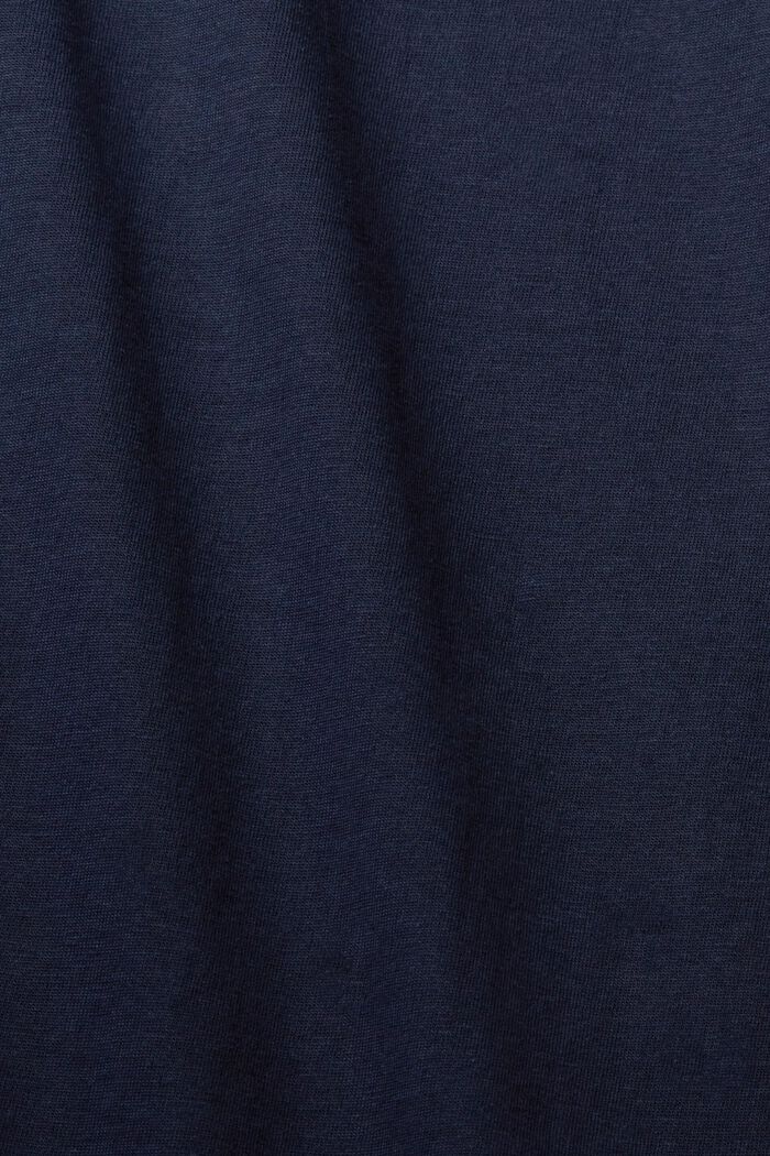 棉質圓領 T 恤, 海軍藍, detail image number 5
