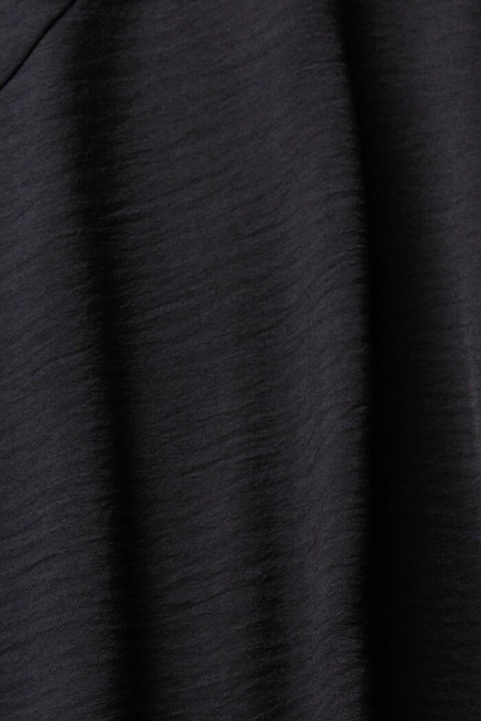 Blouse with cut-out, BLACK, detail image number 1