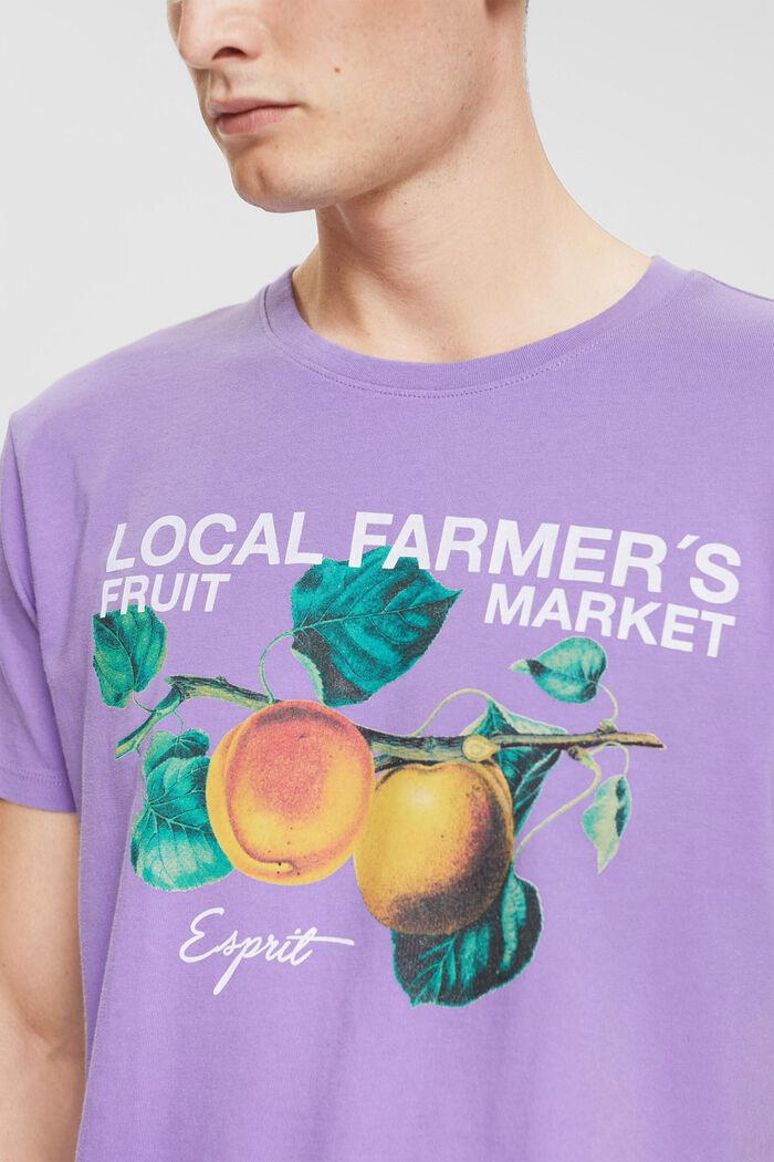 印花 T 恤, 淡紫色, detail image number 0