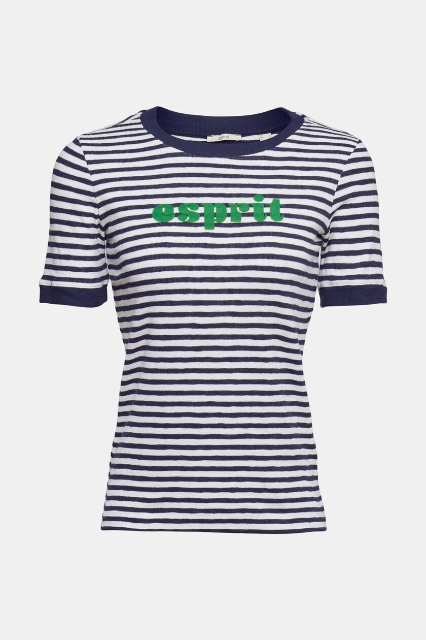 Striped logo t-shirt