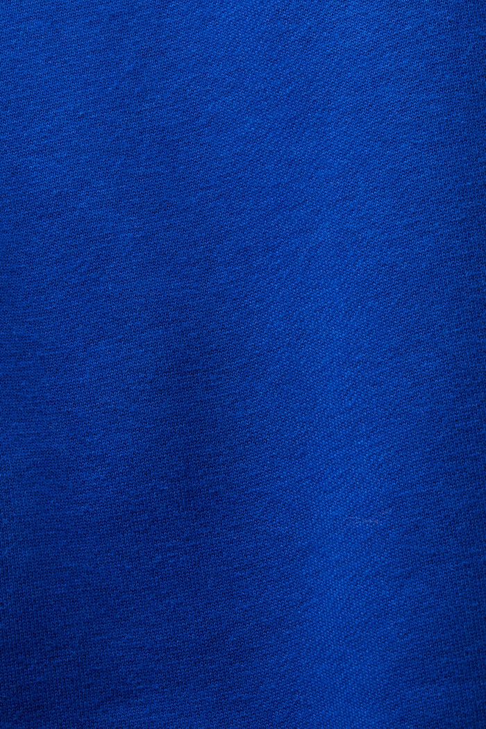 ‌棉質搖粒絨LOGO標誌運動褲, 藍色, detail image number 5