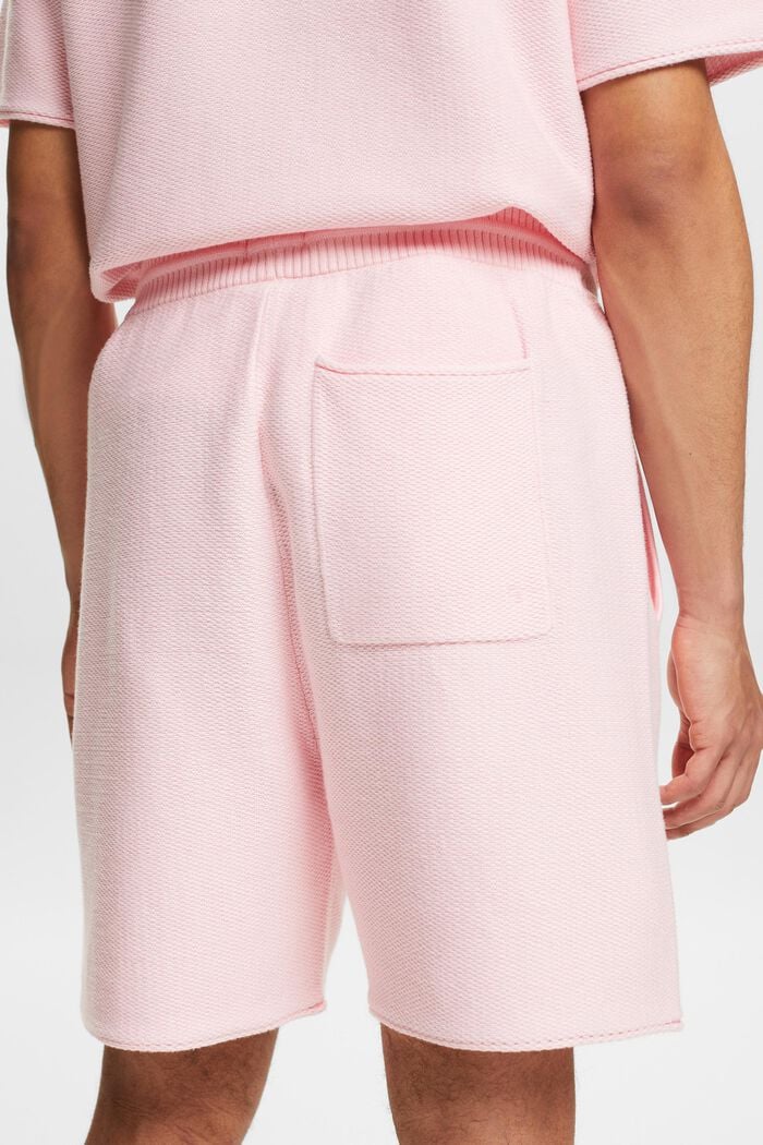‌針織棉質短褲, 淺粉紅色, detail image number 3