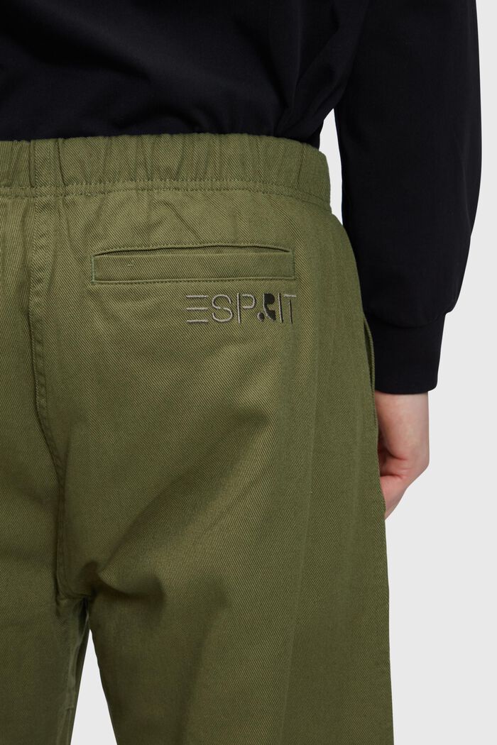 Woven cargo pants, OLIVE, detail image number 3