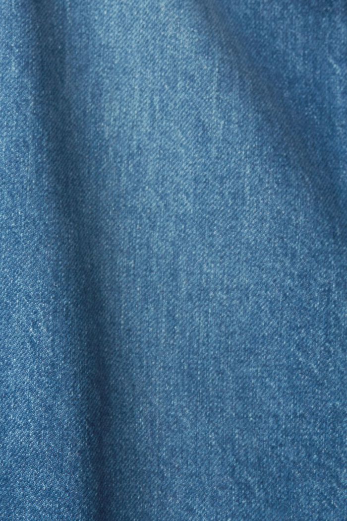 Denim skirt, organic cotton, BLUE MEDIUM WASHED, detail image number 6