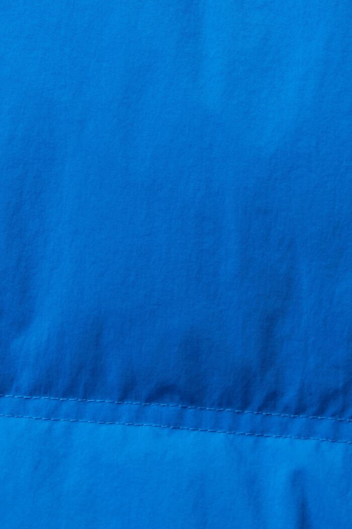 Recycled: puffer waistcoat with down, BRIGHT BLUE, detail image number 4