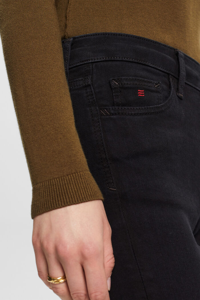 Premium high-rise skinny fit jeans, BLACK DARK WASHED, detail image number 2
