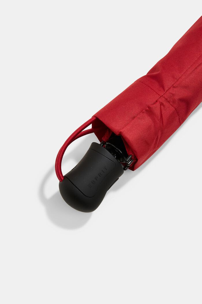 Easymatic slimline pocket umbrella in red, FLAG RED, detail image number 1