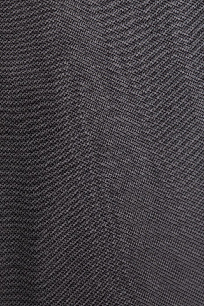 Piqué-Jersey Tuxedo Blazer, DARK GREY, detail image number 5