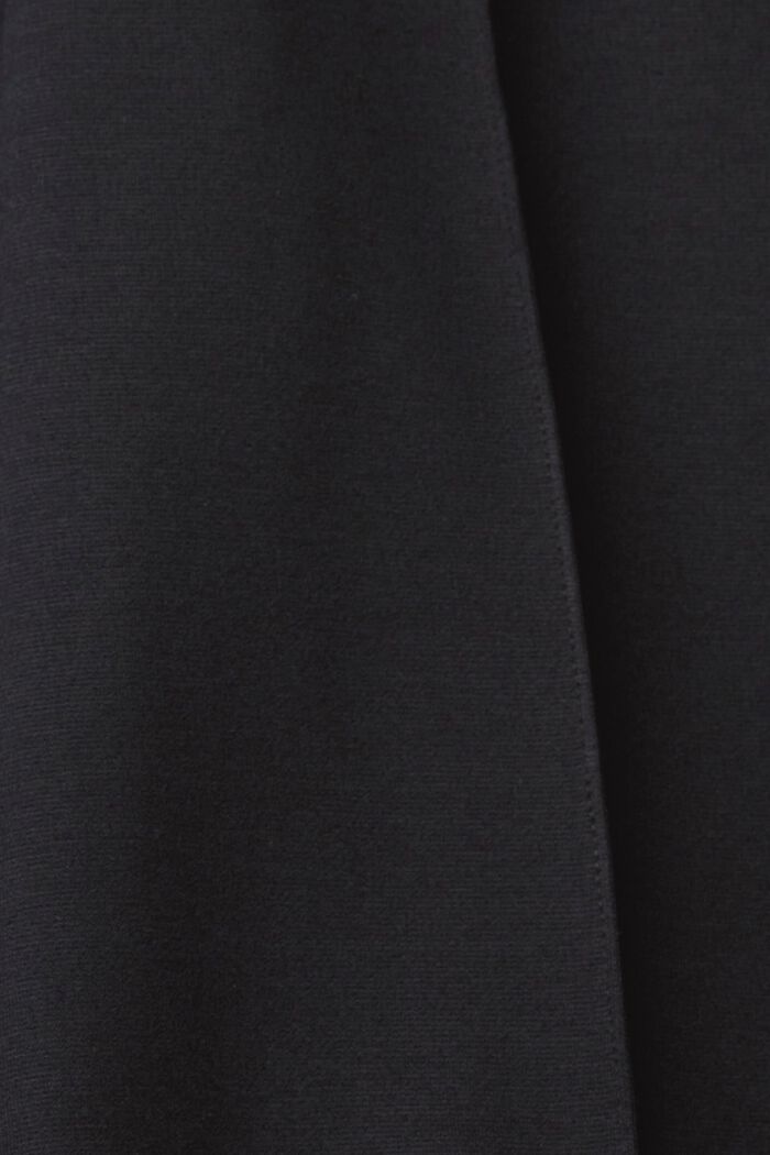 High-rise jersey culottes, BLACK, detail image number 5
