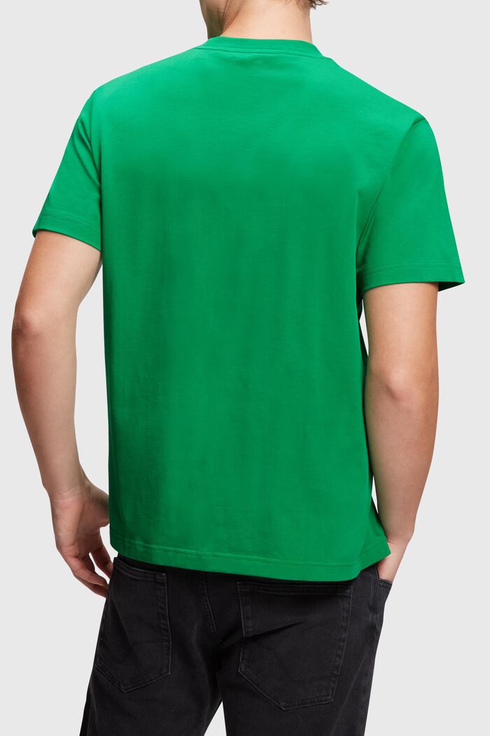 LOGO圖案T恤, 綠色, detail image number 1