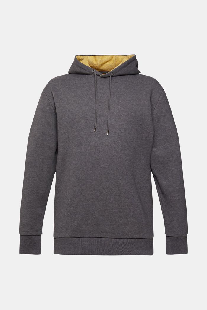 Sweatshirt hoodie, DARK GREY, detail image number 6