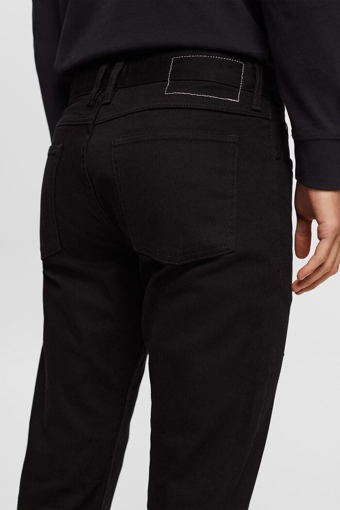 Slim fit jeans, BLACK RINSE, detail image number 4