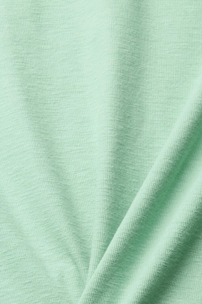 T 恤, 淺綠色, detail image number 1