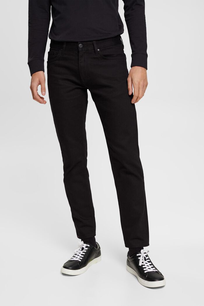 Slim fit jeans, BLACK RINSE, detail image number 0