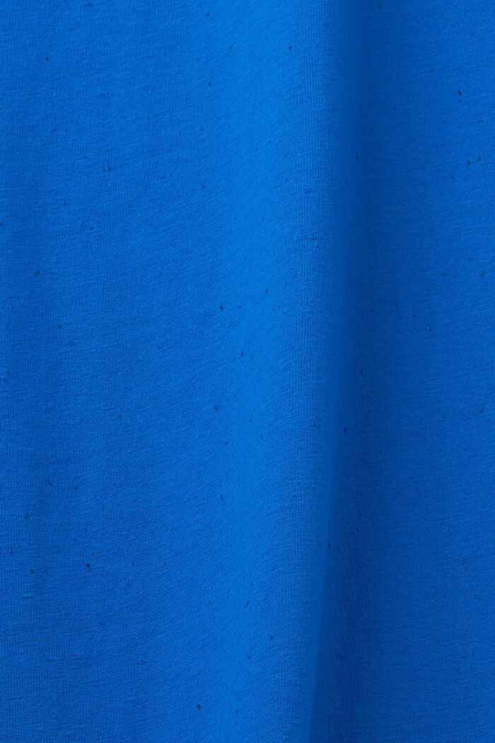 混色針織 T 恤, 藍色, detail image number 5